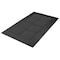 Notrax Antifatigue Mat, 120" L x 3 ft. W, 1" Thickness, PVC, Diamond, Black 621S0310BL - alternate 1