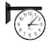 Pyramid Dual Clock Wall Bracket, Analog/Digital 42320 - alternate 2
