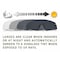 Revision Military Safety Glasses, Anti-Fog & Anti-Scratch, Clear Lens, Black Frame 4-0076-9627 - alternate 2