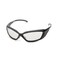 Revision Military Safety Glasses, Anti-Fog & Anti-Scratch, Clear Lens, Black Frame 4-0491-0016 - alternate 2