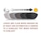 Revision Military Safety Glasses, Anti-Fog & Anti-Scratch, Clear Lens, Black Frame 4-0491-0016 - alternate 4
