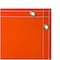Steiner Welding Curtain, Transparent Vinyl, 6 ft. W., 6 ft. H., 13 oz/sq yd, 150 Degrees F Withstand Temp. 338-6X6 - alternate 3