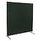 Steiner Welding Screen, Transparent Vinyl, 8 ft. W., 6 ft. H., 13 oz/sq yd, 150 Degrees F Withstand Temp. 533-6X8 - alternate 1