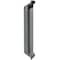 Odd Ball Industries Ligature Resistant Ligature Resistant Vertical Grab Bar, 18" L, Aluminum, Clear Powder Coated SP-3V - alternate 2
