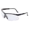 Uvex Safety Glasses, Genesis, HydroShield Anti-Fog, Ultra-Dura Hardcoat, Black Half-Frame, Clear Lens S3200HS - alternate 1