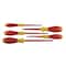 Wiha Insulated Screwdriver Set, Slotted/Phillips, 5 pcs 32091 - alternate 1