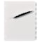 Avery Avery Big Tab Write & Erase Durable Plastic Dividers 16371, 8 White Tabs, 1 Set 7278216371 - alternate 2