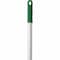 Vikan 1460mm Color Coded Handle, 1 in Dia, Green, Aluminum 29592 - alternate 2