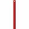 Vikan 1025mm Color Coded Handle, 1 1/4 in Dia, Red, Stainless Steel 29834 - alternate 2