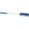 Vikan 2 5/8 in W Tube and Valve Brush, Medium, 13 1/2 in L Handle, 5 51/64 in L Brush, Blue 53703 - alternate 4