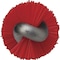 Vikan 7/8 in W Tube and Valve Brush, Stiff, 14 in L Handle, 6 in L Brush, Red, 20 in L Overall 53754 - alternate 3