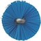 Vikan 1 in W Tube and Valve Brush, Medium, 14 in L Handle, 5 57/64 in L Brush, Blue, 19 9/10 in L Overall 53763 - alternate 4