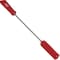 Vikan 1 in W Tube and Valve Brush, Medium, 14 in L Handle, 5 57/64 in L Brush, Red, 19 9/10 in L Overall 53764 - alternate 2