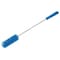Vikan 1-5/8" W Tube and Valve Brush, Stiff, 13 3/4 in L Handle, 5 in L Brush, Blue, 19 57/64 in L Overall 53783 - alternate 1