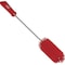 Vikan 1-5/8" W Tube and Valve Brush, Stiff, 13 3/4 in L Handle, 5 in L Brush, Red, 19 57/64 in L Overall 53784 - alternate 4