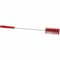 Vikan 2" W Tube and Valve Brush, Medium, 13 25/64 in L Handle, 5 in L Brush, Red, 20 in L Overall 53794 - alternate 3
