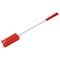 Vikan 2" W Tube and Valve Brush, Medium, 13 25/64 in L Handle, 5 in L Brush, Red, 20 in L Overall 53794 - alternate 1