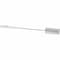 Vikan 2" W Tube and Valve Brush, Medium, 13 25/64 in L Handle, 5 in L Brush, White, 20 in L Overall 53795 - alternate 3