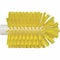 Vikan 3 7/8 in W Tube and Pipe Brush, Medium, Not Applicable L Handle, 6 in L Brush, Yellow 53801036 - alternate 3