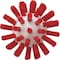 Vikan 2" W Tube and Pipe Brush, Stiff, Not Applicable L Handle, 5 1/4 in L Brush, Red, 5 3/4 in L Overall 5380504 - alternate 2