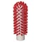 Vikan 2" W Tube and Pipe Brush, Stiff, Not Applicable L Handle, 5 1/4 in L Brush, Red, 5 3/4 in L Overall 5380504 - alternate 1