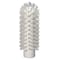 Vikan 2" W Tube and Pipe Brush, Stiff, Not Applicable L Handle, 5 1/4 in L Brush, White 5380505 - alternate 1