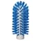 Vikan 2 3/8 in W Tube and Pipe Brush, Stiff, Not Applicable L Handle, 5 1/2 in L Brush, Blue 5380633 - alternate 1