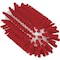 Vikan 2 3/8 in W Tube and Pipe Brush, Stiff, Not Applicable L Handle, 5 1/2 in L Brush, Red 5380634 - alternate 3
