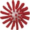 Vikan 2 3/8 in W Tube and Pipe Brush, Stiff, Not Applicable L Handle, 5 1/2 in L Brush, Red 5380634 - alternate 2