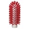 Vikan 2 3/8 in W Tube and Pipe Brush, Stiff, Not Applicable L Handle, 5 1/2 in L Brush, Red 5380634 - alternate 1