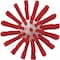 Vikan 3" W Tube and Pipe Brush, Medium, Not Applicable L Handle, 5 1/2 in L Brush, Red, 6 in L Overall 5380774 - alternate 2