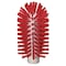 Vikan 3" W Tube and Pipe Brush, Medium, Not Applicable L Handle, 5 1/2 in L Brush, Red, 6 in L Overall 5380774 - alternate 1