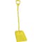 Remco Ergonomic Square Point Shovel, Polypropylene Blade, 51.2 in L, Yellow 56016 - alternate 1