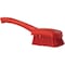 Vikan 3 in W Scrub Brush, Stiff, 5 57/64 in L Handle, 4 1/2 in L Brush, Red, Plastic, 10 in L Overall 41924 - alternate 3