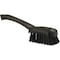 Vikan 3 in W Scrub Brush, Stiff, 5 57/64 in L Handle, 4 1/2 in L Brush, Black, Plastic, 10 in L Overall 41929 - alternate 2