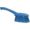Vikan 3 in W Scrub Brush, Soft, 5 57/64 in L Handle, 4 1/2 in L Brush, Blue, Plastic, 10 in L Overall 41943 - alternate 3