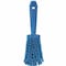Vikan 3 in W Scrub Brush, Soft, 5 57/64 in L Handle, 4 1/2 in L Brush, Blue, Plastic, 10 in L Overall 41943 - alternate 2