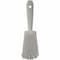 Vikan 3 in W Scrub Brush, Soft, 5 57/64 in L Handle, 4 1/2 in L Brush, White, Plastic, 10 in L Overall 41945 - alternate 2