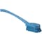 Vikan 3 in W Scrub Brush, Stiff, 5 57/64 in L Handle, 4 1/2 in L Brush, Blue, Plastic, 10 in L Overall 41923 - alternate 2
