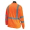Radians Unisex T-Shirt, Birdseye Mesh, Pullover, Hi-Vis Orange, 2XL ST21-3POS-XXL - alternate 2