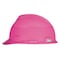 Msa Safety V-Gard Front Brim Hard Hat, Cap Style, Type 1, Class E, Staz-On Pinlock Suspension, Hot Pink 10155231 - alternate 1