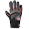 Proflex By Ergodyne Anti-Vibration Gloves, Black, L, PR 17304 - alternate 1