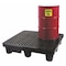 Pig Spill Pallet, 66 gal Spill Capacity, 4 Drums, 5,000 lb Load Capacity PAK606-WD - alternate 2