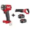 Milwaukee Tool M18 FUEL SAWZALL Recip Saw + M18 FUEL 3/8" Compact Impact Wrench + M18 XC6.0 Batteries (2 Pk) 2854-20, 2821-20, 48-11-1862 - alternate 1