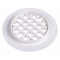 Oatey Replacement Shower Drain Strainer, Snap-In, Round, 4-1/4 in Dia, 1/4 in H, Plastic, White 42136 - alternate 2