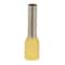 Panduit Ferrule, 14 AWG, PP, Yellow, 15/32in., PK500 FSD79-8-D - alternate 1