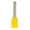 Panduit Ferrule, 24 AWG, PP, Yellow, 3/8in., PK500 FSD73-6-D - alternate 1