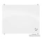 Mooreco Dry Erase Board, Glass, 36 in, 48 in, No Frame Frame, White, Gloss 83844 - alternate 1