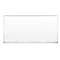 Mooreco Dry Erase Board, Porcelain, 48 in, 96 in, Aluminum Frame, White, Gloss 202AH - alternate 1