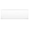 Mooreco Dry Erase Board, Porcelain, 48 in, 144 in, Aluminum Frame, White, Gloss 202AM - alternate 1
